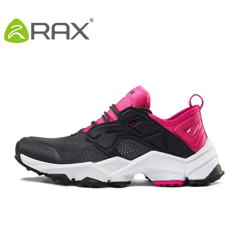 RAX  New Men's Suede Leather Waterproof Cushioning Hiking Shoes Breathable Outdoor Trekking Backpacking Travel Shoes For Men