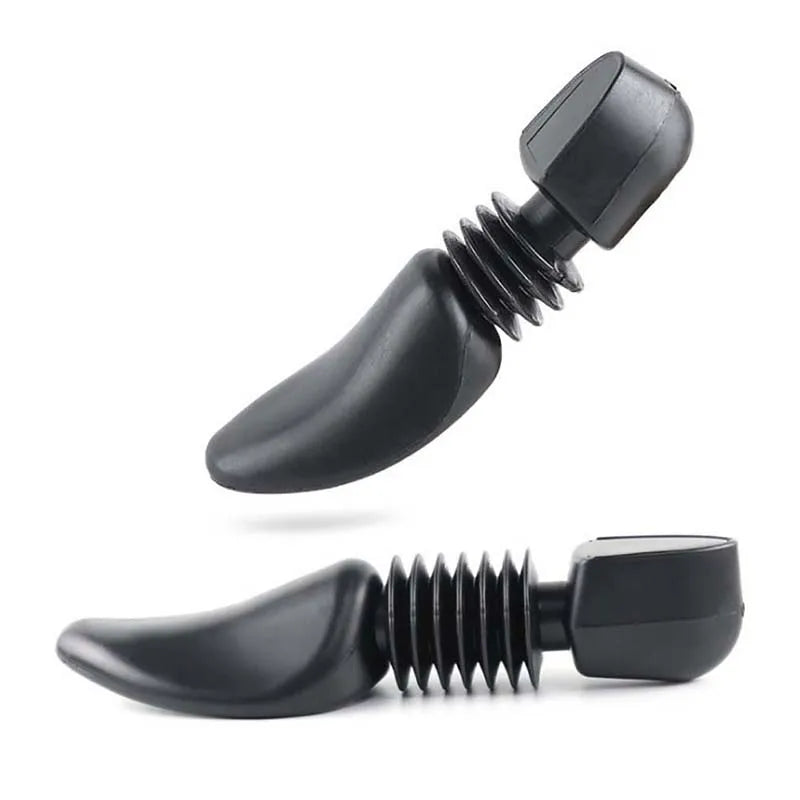 Practical Plastic Adjustable Length Men Shoe Trees Stretcher Boot Holder Organizers Black Shoe Tree for Men Shoe Racks 1PC