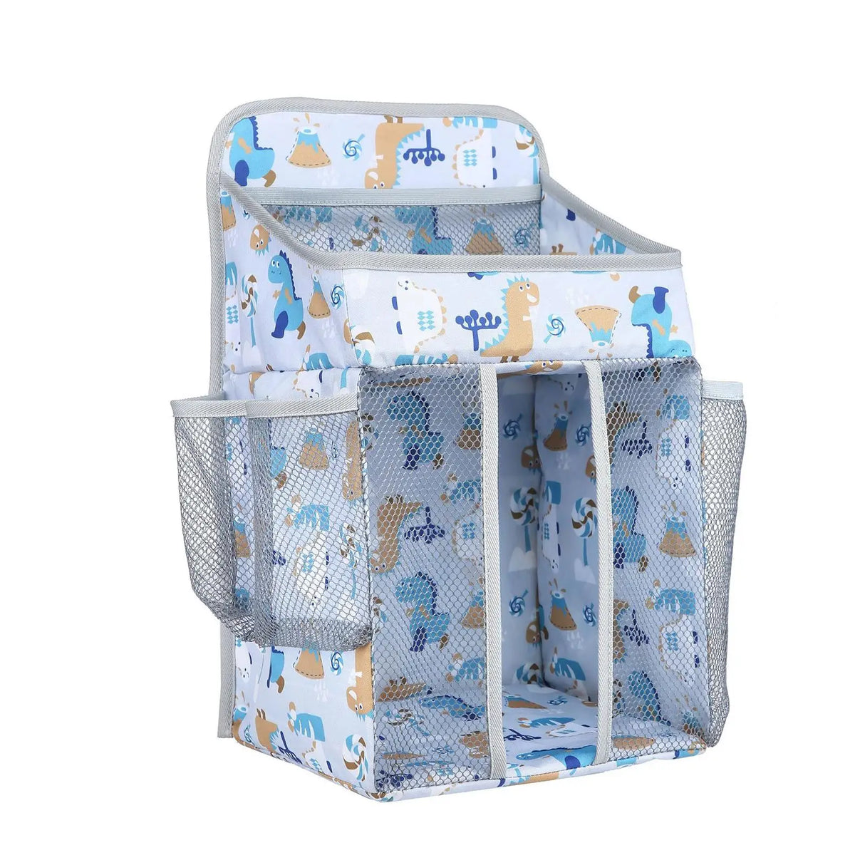 Baby Organizer Crib Hanging Storage Bag Foldable Nursing Stacker Caddy Organizer for Kids Essentials Bedding Set Cot Diaper Bags