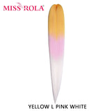 MISS ROLA Synthetic Kanekalon Hair Jumbo Braids 24 Inches100g Yaki Straight Hair Extension Pre Stretched Blonde Pink Wholesale