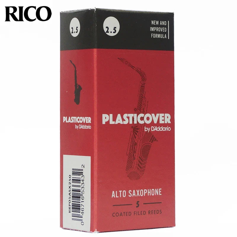 U.S.A Original D’Addario RICO Plasticover Bb soprano sax Eb alto saxophone Bb tenor sax reed Bb clarinet reeds