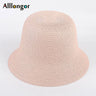 Foldable Sun Hats Women New 2023 Summer Sun visor Protection Straw Hats Panama Beach Bucket Cap Sombreros De Mujer Sunhats