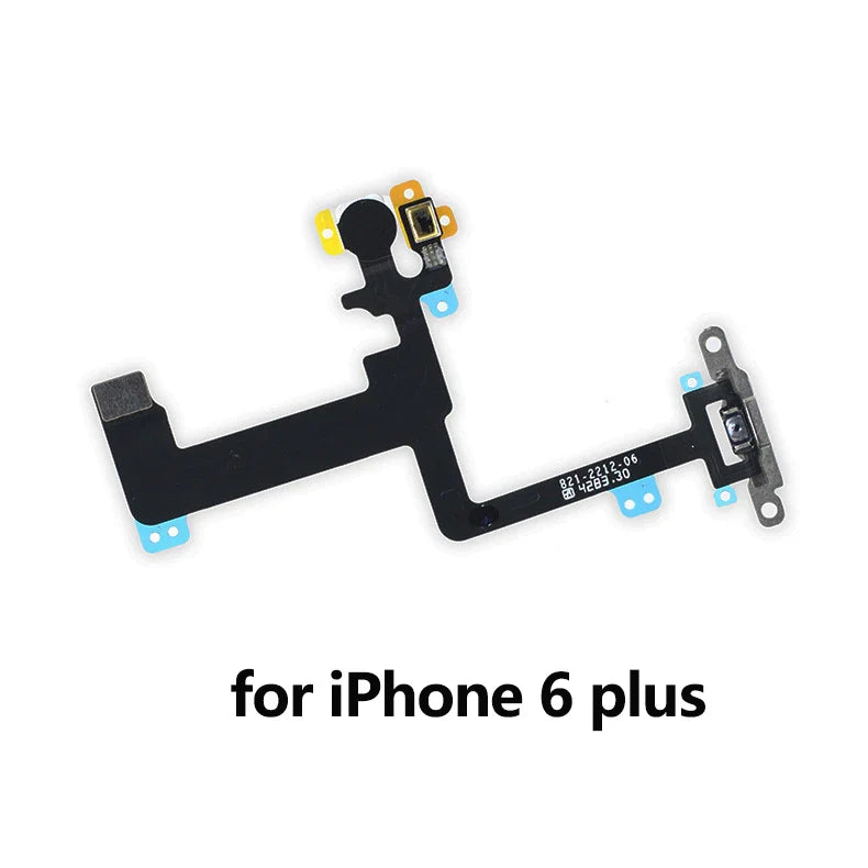 Power Button On Off Flex Cable for iPhone 6 6Plus Power Switch  Connection Replacement Repair Mobile Phone Parts