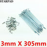 36pcs Motorcycle Accessories Spokes Wire about 20 Cm In Diameter 3 Mm Universal Electric Vehicle Parts Bicycle Spokes