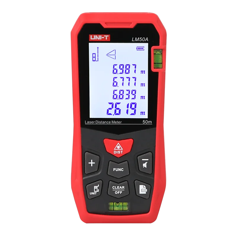 UNI-T Laser Rangefinder LM50A LM70A LM100A LM120A Laser Distance Meter Digital Range Finder Tape Measure