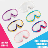 Teenagers Kids Childrens Boys Girls Swim Glasses HD Transparent Anti-fog Large Frame Swimming Goggles Swim Eyewear