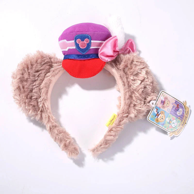 Disney Christmas Catoon Plush Animal Hairband Headband Hair Accessories women girl Baby toys kids COSTUME Headband Hair