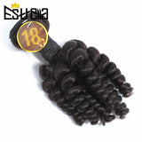 Funmi Hair Weave Curly Bundles with Closure Malaysia Spiral Curl 3 Bundles with 4x4 Lace Closure 220g/lot Human Hair Extensions