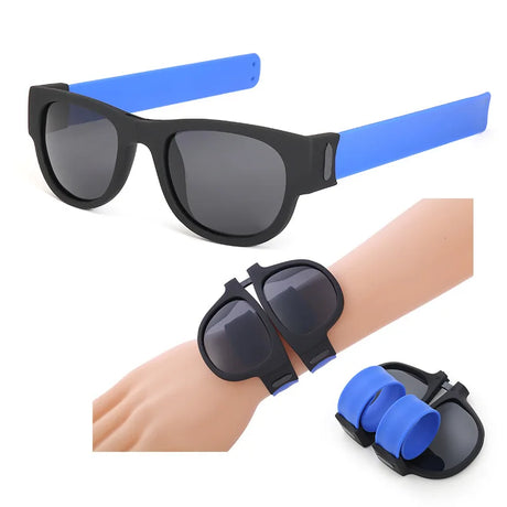 2021 Pop Portable Foldable Folding Sunglasses Polarized Mens Womens Fashion Retro Vintage Sun Glasses Riding Travel Eyewear