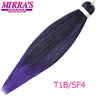 Braiding Hair Extensions Synthetic Hair for Braids Ombre Pre Stretched Jumbo Braids Hair Hot Water Setting Braid Mirra's Mirror