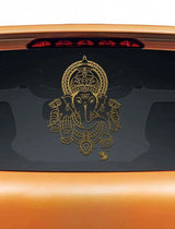 40*57cm Ganesha Face Head Decal Vinyl Murals Art Car Window Decor Pattern Car Styling Waterproof High Quality L1214