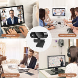 2K 4K Webcam 1080P For PC Web Camera Cam USB Online Webcam With Microphone Autofocus Full Hd 1080 P Web Can Webcan For Computer