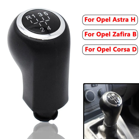 5 Speed Car Gear Shift Knob Lever Stick Gaitor Boot Cover For Opel/Vauxhall Corsa D 2006-2014 009140093 19276456