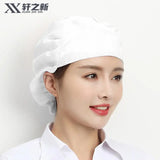 Cute Elastic Kitchen work Hats Restaurant Breathable chefs hat Hotel Cooking Accessories Cap Women Dust proof housework Hat Men