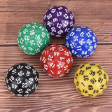 HOT! 1Pcs 60 face Dice For Game Polyhedral D60 Multi Sided Acrylic Dice gift for TRPG game lovers