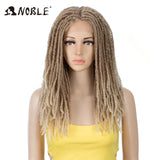 Noble Braided Wig for Women Crochet Twist Hair Wig Twists Crochet Wig Synthetic Lace Wig with Baby Hair Synthetic Lace Wig