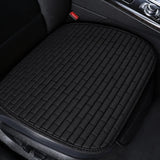 Car seat cover front/Rear Flax Seat Protect Cushion Automobile Seat Covers Mat Protect Pad Car Covers