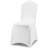 Fashion Brief Solid Chair Covers Spandex Stretchy Slip Cover Wedding Banquet Dining Chair Covers Party Kitchen Seat Covers