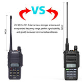 2024 Baofeng UV-9R Pro V1 V2 Waterproof IP68 16KM Walkie Talkie Type-C Charger UHF VHF Long Range UV-5R Upgrade Ham CB Radio