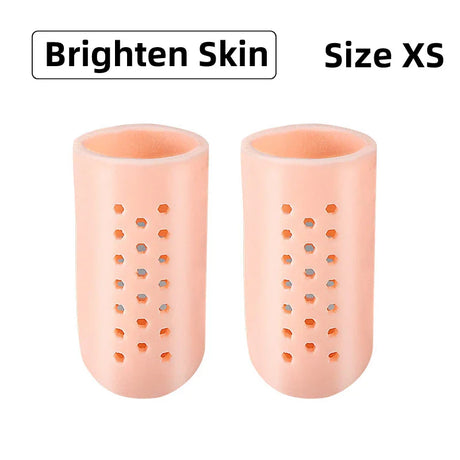 20pieces=10pairs Gel Foot Finger Separators Silicone Toe Hammer Tube Corns Blisters Pain Relief Bunion Corrector Pedicure Tool