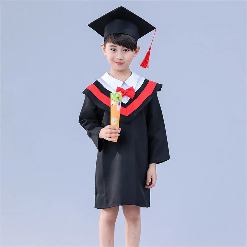 Children Graduation Party Wear Primary School Student Uniform Academinc Boys Gilrs Photography Performance Clothing Kindergarten