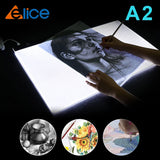 New (60*40cm)A2 Drawing board LED Digital Graphics Light Pad Box Painting Tracing Panel diamond painting pad Type C Power