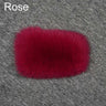 Winter Fashion Elastic Headband Fox Fur Headwear Racccoon Fur Women's Fluffy Real Fur Band S8300