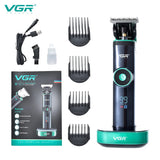 VGR V671 Hair Clipper Professional Personal Care Home Appliance Barber Trimmer For Men Cutting Machine USB Fast Charging VGR 671