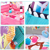 Baby Mat Kids Activity Gym Fitness Frame Play Mat Toys Playground Crawling Game Blanket Fence Toddler Game Center Kids Carpet