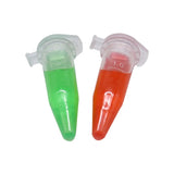 IKEME 500PCS Pcr Micro Centrifuge Tube 0.2ml 0.5ml 1.5ml 2ml Snap Cap Plastic Test Tube Laboratory Centrifuge Tubes With Scale