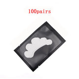 100Pairs Eyelash Extension Patches Under Eye Pads Paper Grafting False Eyelashes Paper Patch Stickers Makeup Tool