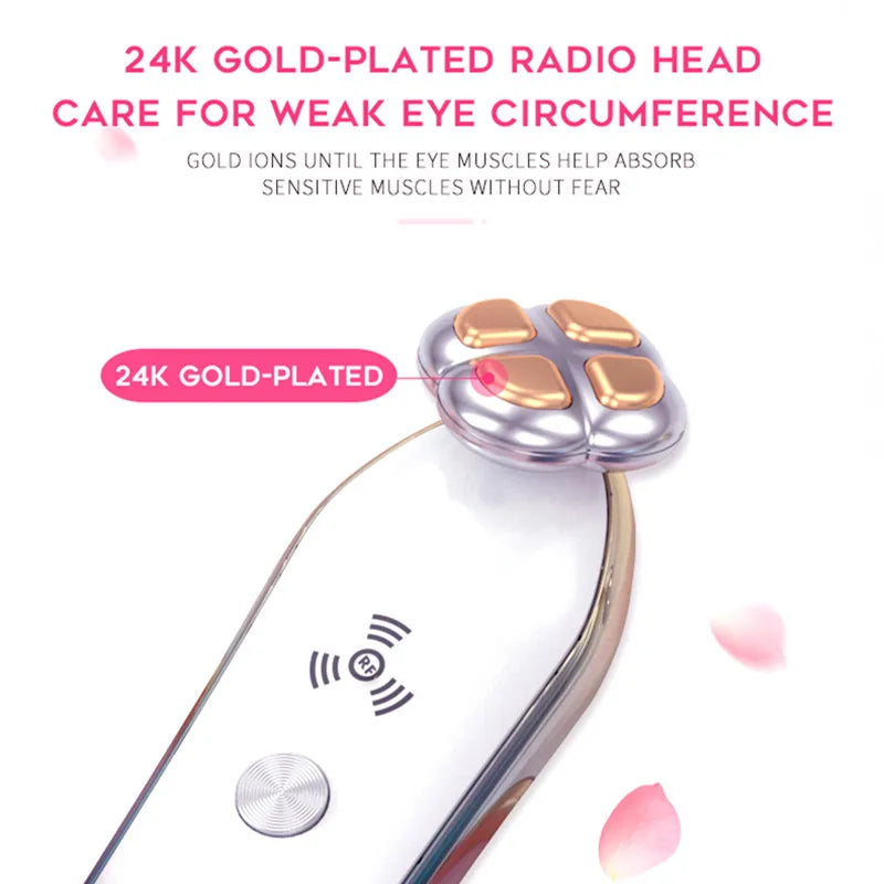 Face Lifting Radio Frequency Machine RF Ems Beauty Instrument Eye Care Machine Anti-aging Wrinkle Firming Tool  Face Massager