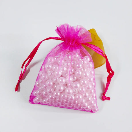 1000pcs/Lot 7x9 9X12 10x15 13x18cm Organza Bag Pouch Christmas Jewelry Packaging & Display Pouches Wedding Party Gift Bags