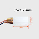 35*21mm PTC Heating Element 12-220V Constant Temperature Thermistor Air Heating Sensor Aluminum Outdoor Heater Components