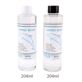 1:1 Clear Epoxy Resin Crystal Clear Art Resin Epoxy 2 Part Epoxy Casting Resin Kit with Measuring Cups, Stick, Silicone Gloves