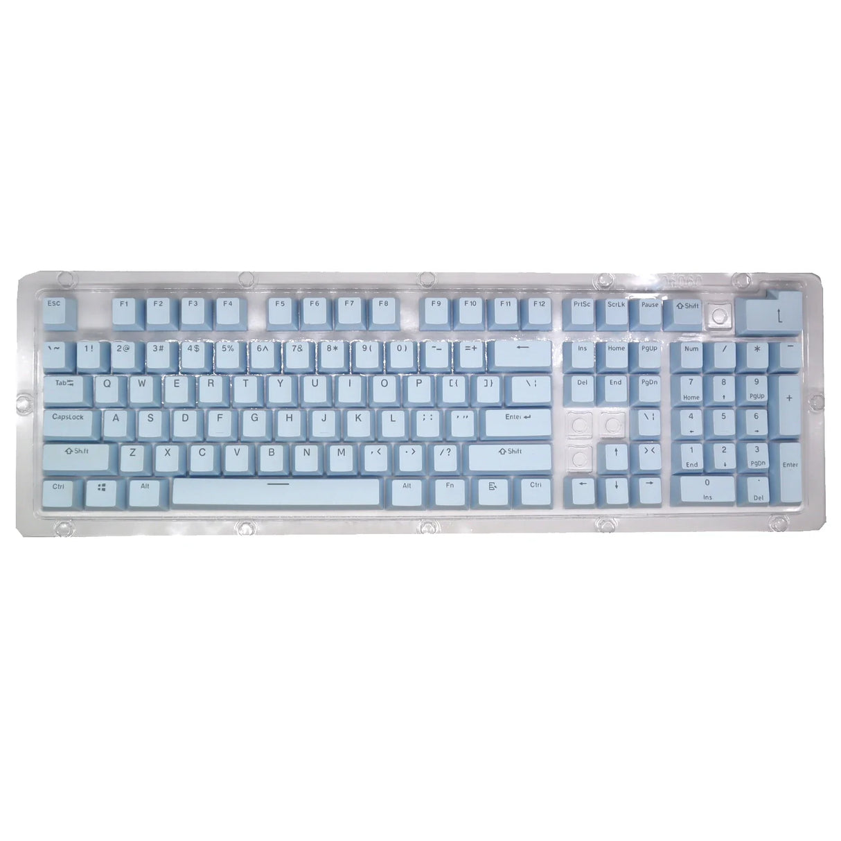 104 Keys Mechanical Keyboard PBT Keycaps Replacement Ergonomic Oil-resistant Gaming Keyboard Key Caps with Key Puller