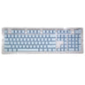 104 Keys Mechanical Keyboard PBT Keycaps Replacement Ergonomic Oil-resistant Gaming Keyboard Key Caps with Key Puller