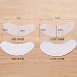 100Pairs Eyelash Extension Patches Under Eye Pads Paper Grafting False Eyelashes Paper Patch Stickers Makeup Tool