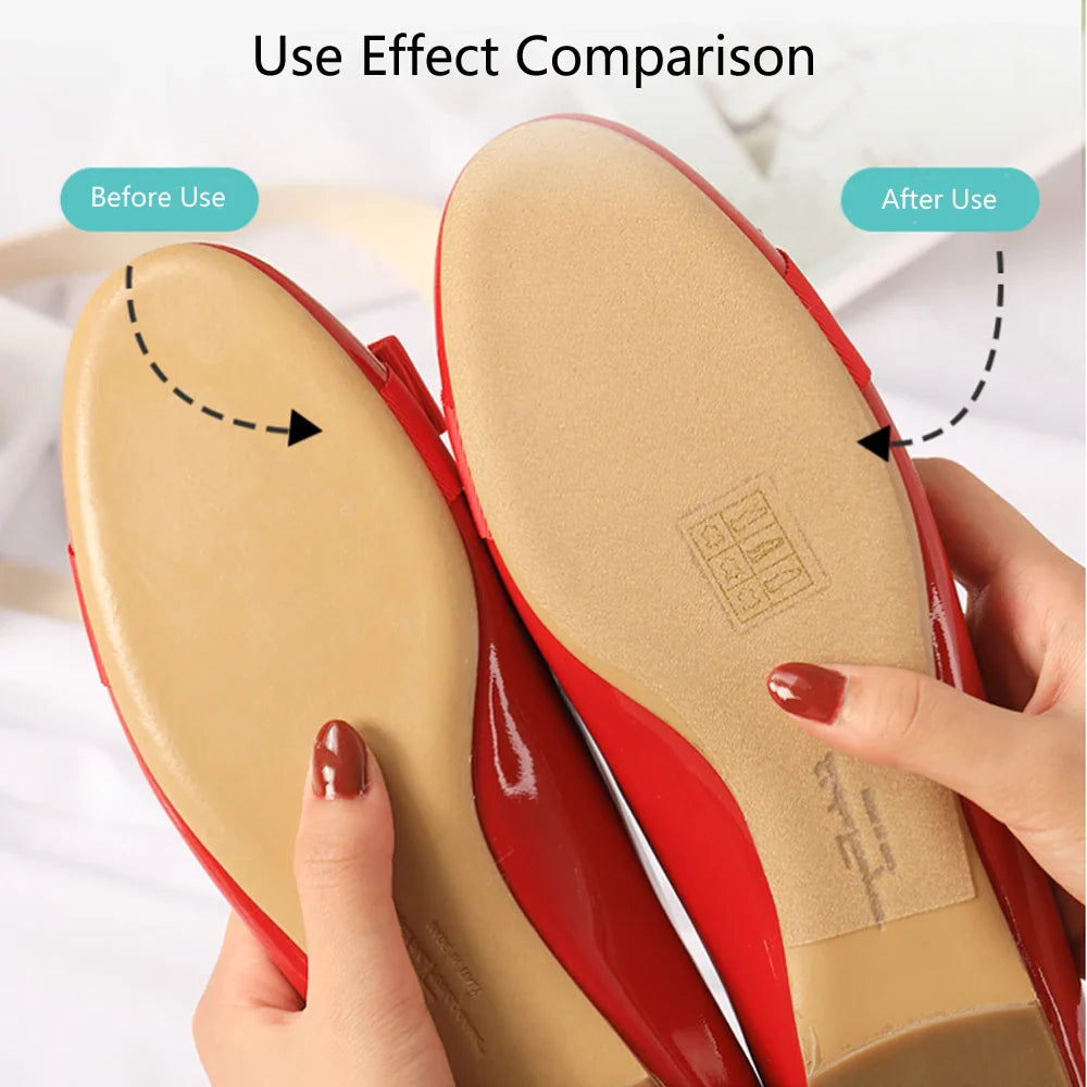 Shoe Sole Protector for High Heels Anti-Slip Shoe Repair Soles Stickers for Shoes Inserts Self-Adhesive Outsole Sole Protection