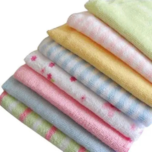 8Pcs 100% Cotton Newborn Baby Towels Saliva Towel Nursing Towel Baby Boys Girls Bebe Toalha Washcloth Handkerchief Dropshipping