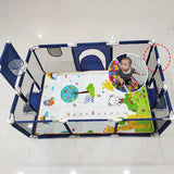 IMBABY Baby Playpen Safety Barrier Children's Playpens Kids Fence Balloons Pit Pool Balls For Newborn Balls Playground Basketbal