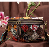 New Fashion Bohemia Waist Bag for Women Genuine Leather Waist Packs Female Cowhide Crossbody Bag Women's Fanny Shoulder Bag