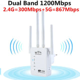 300Mbps Wireless Router WiFi Repeater 2.4Ghz AP Router 802.11N Wi-Fi Signal Amplifier Range Extender Booster With US EU Plug