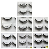 50/100 Pairs False Eyelashes Wholesale Fluffy Long Lashes Natural Makeup Tools Eye Lashes Bulk Faux Mink Lashes maquiagem