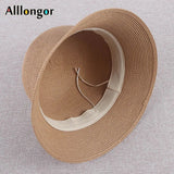 Foldable Sun Hats Women New 2023 Summer Sun visor Protection Straw Hats Panama Beach Bucket Cap Sombreros De Mujer Sunhats