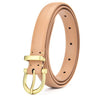 DINISITON Women’s Belt Genuine Leather Ladies Thin Belts For Women Luxury Brand High Quality Female Jeans Strap Fashion