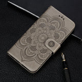 Flower pattern Flip Case For iPhone 11 Pro Max X XS Max XR 15 14 7 Plus 8 Plus 13 12 Mini SE 2020 Wallet Leather Phone Cover