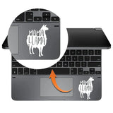 Llama Laptop Sticker for Apple Macbook Pro 16" Air 13 Retina 11 15 Inch Mac Vinyl Trackpad Skin Tablet PC Xiaomi Notebook Decal