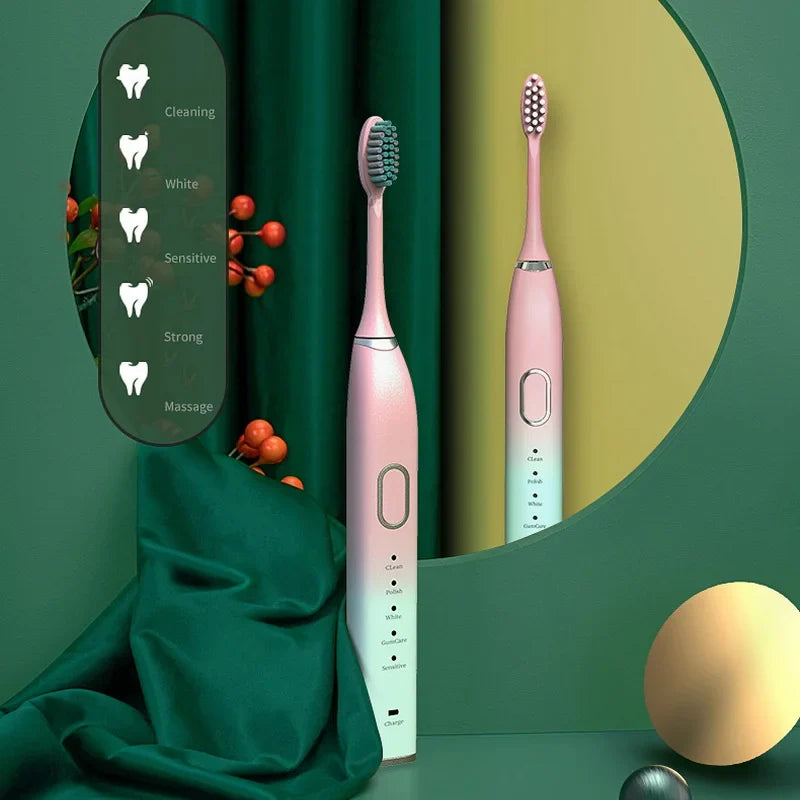 Personal Care Small Appliances Dental Scaler Adult Household Magnetic Levitation Vibration Sonic Battery Electric Toothbrush