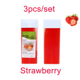 3pcs/lot Women/Men Summer Bikini Face Legs Armpit Hair Removal Depilatory Wax Cartridge Cream Heater Waxing Honey Depilatory Wax